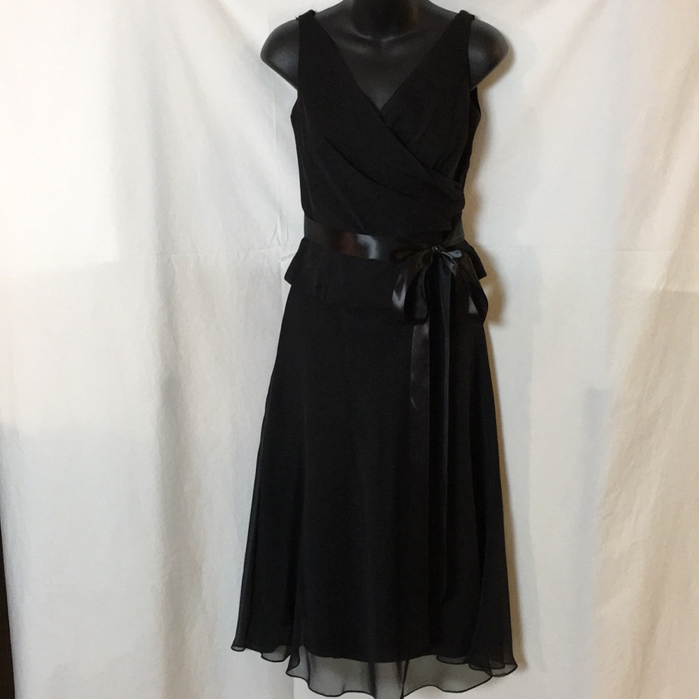 Waters & Watters Formal Peplum Dress Set Chiffon 2